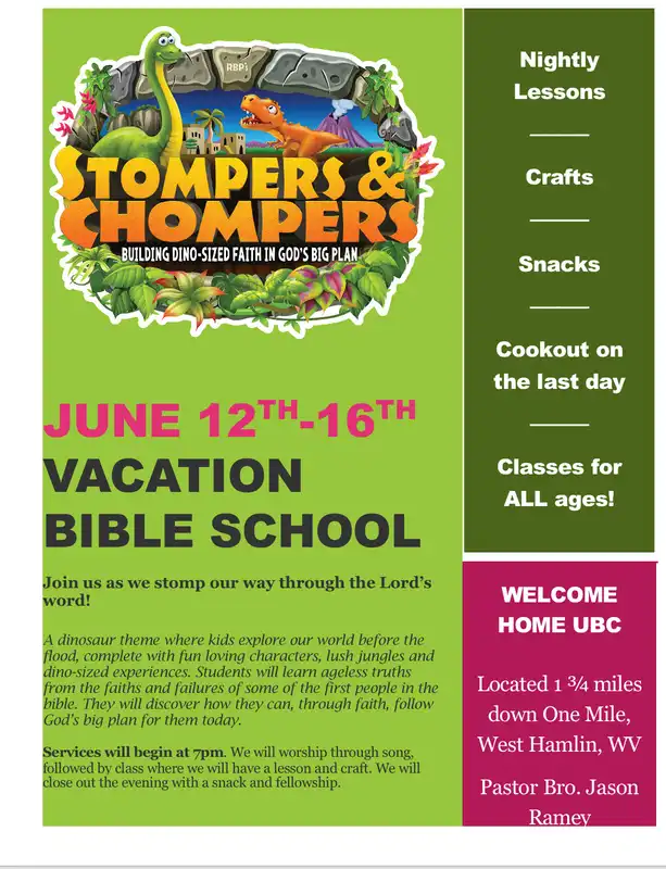 Upcoming Event Flyers - Bethlehem Association of United Baptist Churches