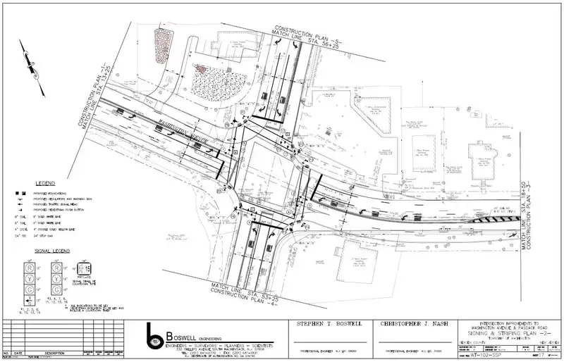 Intersection Plan - The Township of Washington
