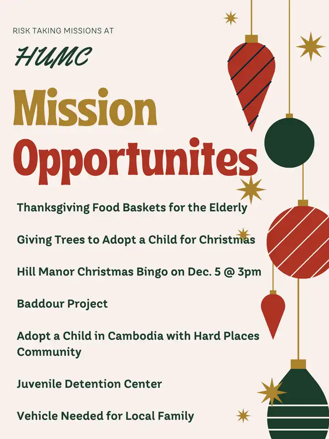 Humc Christmas Party 2022 Hernando United Methodist Church - Outreach