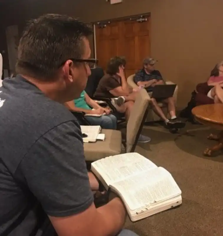 Wednesday night Bible study