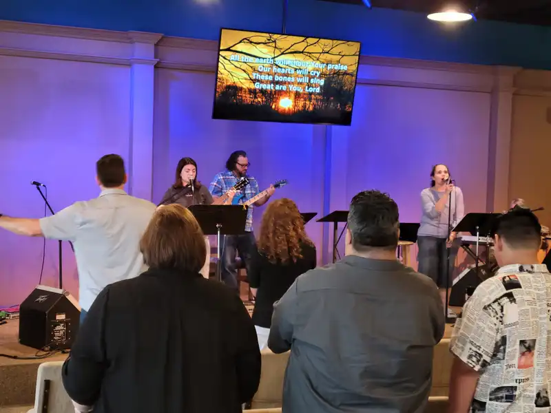 MFC Sunday morning worship.