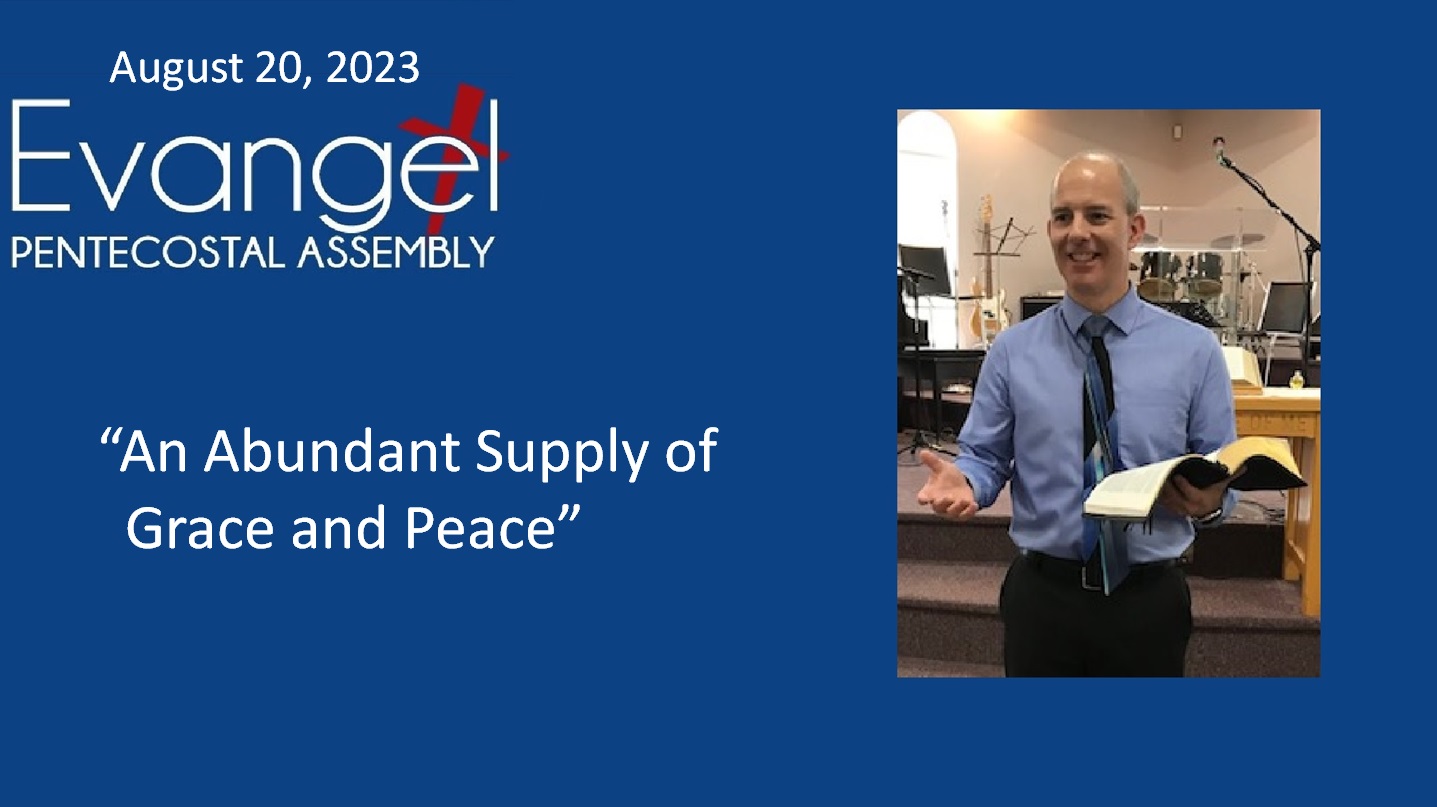 An Abundant Supply of Grace and Peace episode artwork