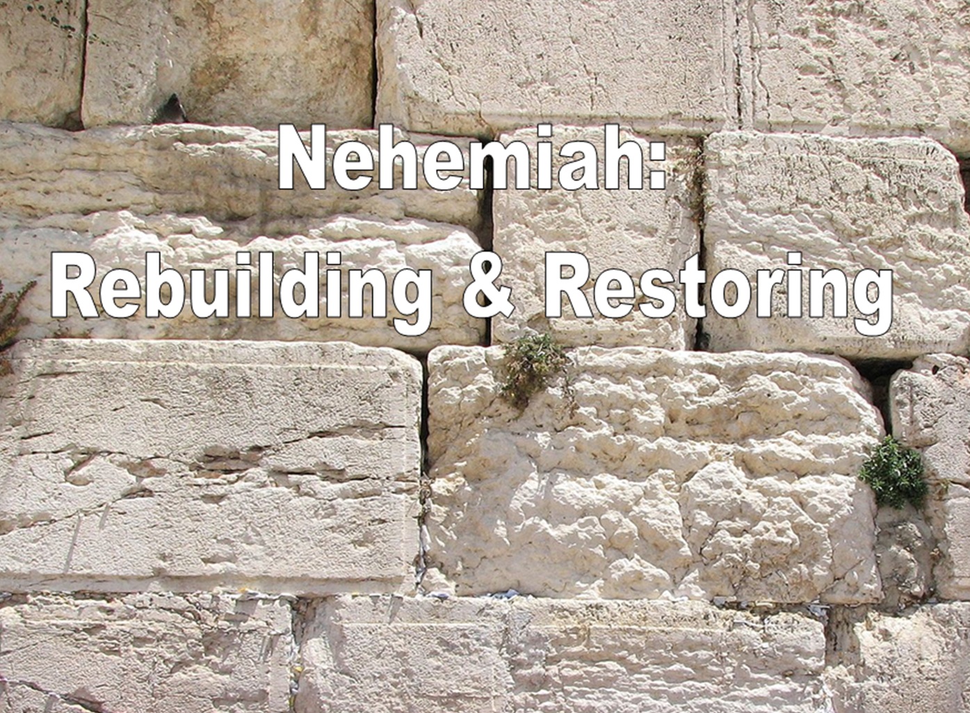 Nehemiah: Rebuilding and Restoring - Malachi 3:6-12 "The Tithe - A Proper Perspective" episode artwork